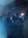 a little before entering stage.thanks voodoo..